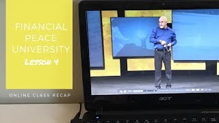 Financial Peace University: Lesson 4 Recap