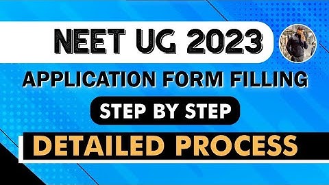 How to fill neet 2023 application form | few minutes only #neet2023 #mbbs#youtube#doctors#mbbsabroad