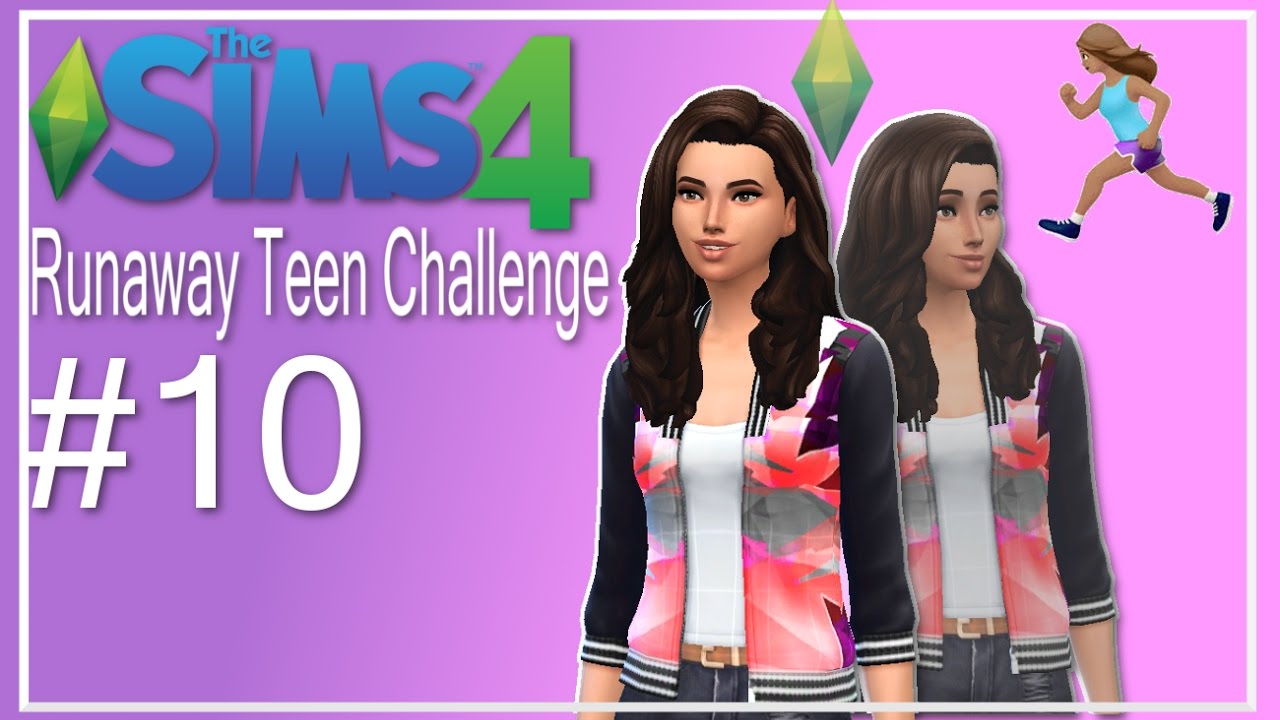 Sim Ranawayyy Turning Into A Plant Sim!! I Sims 4: Runaway Teen Challenge #10 - YouTube
