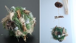 DIY Новогоднее украшение своими руками: Шар DIY Новогоднее украшение своими руками: Шар