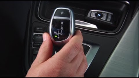 Electronic Gear Shift Sports Mode | BMW How-To