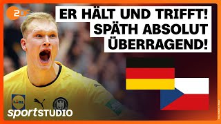 Thumbnail for Deutschland – Tschechien Highlights | Handball-WM 2025 | sportstudio