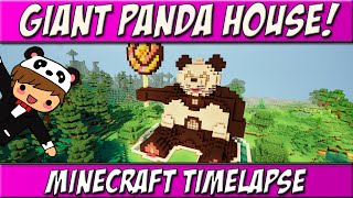 Giant Panda House! | CrazyCraft 3.0 Build Timelapse