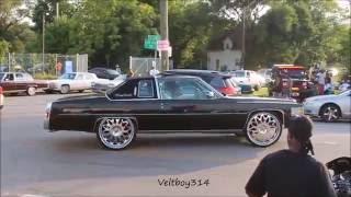 Veltboy314 - 1979 Cadillac Deville On Forgis - 2016 Naptown Expo Weekend Footage