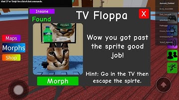 find the floppa morphs how to get TV floppa