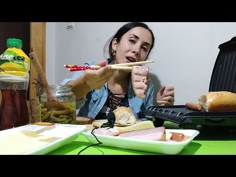MUKBANG ერთად ვაკეთებთ და ვჭამთ ჰოთ დოგებს / ვაპატიო თუ არა ღალატი