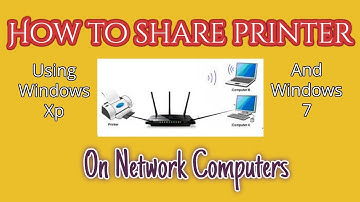 How to Share Printer In Windows 7 and windows xp