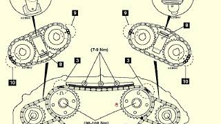 timing chains nissan pathfinder(R51) 2004-2011