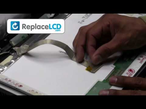 Laptop LCD Screen Replacement, Repair, Tutorial, Install, Fix, Repair, General How To Guide