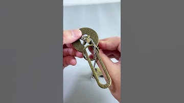 Remove the ring, is it simple or impossible?#Puzzles #IQ #iqtest