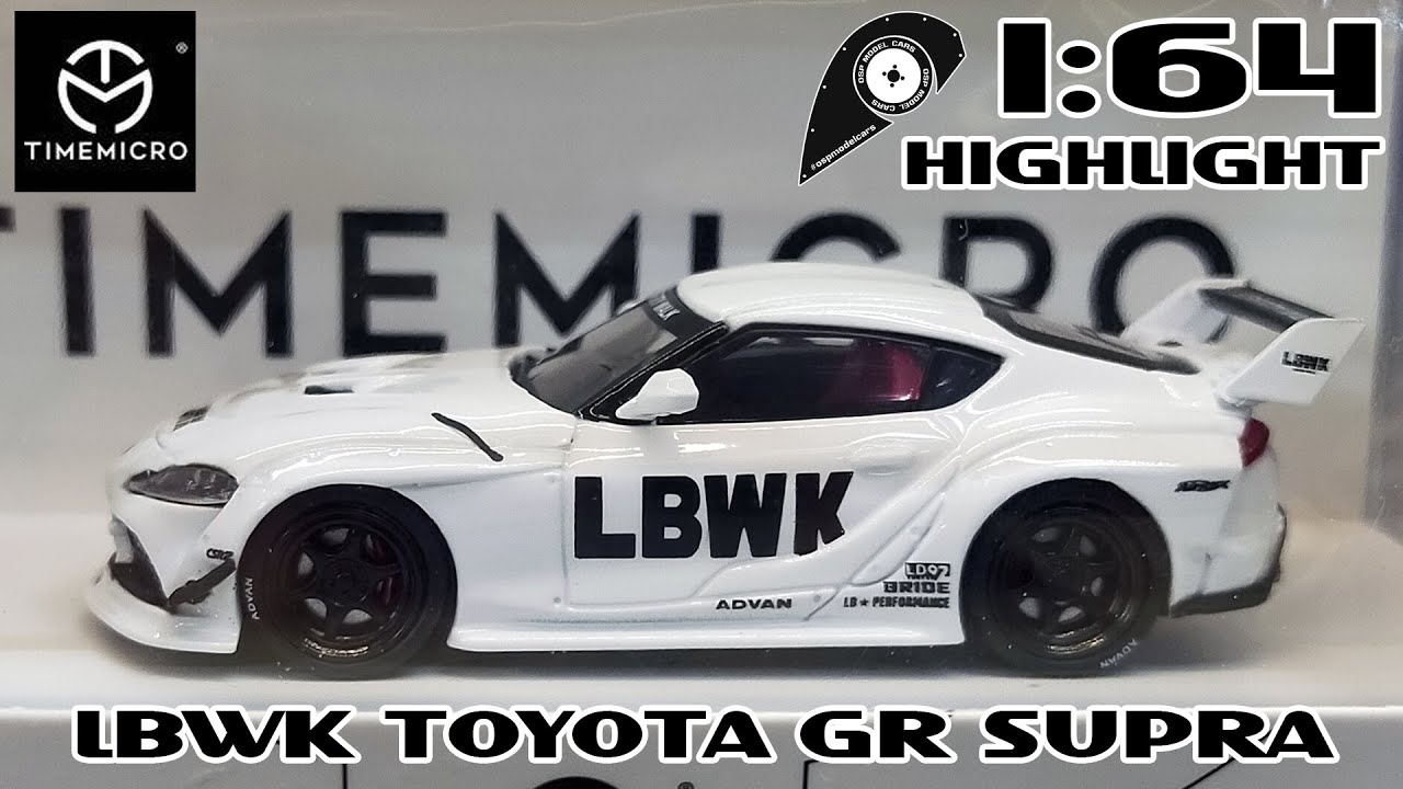 LBWK TOYOTA GR SUPRA / TIME MICRO / 1:64 Scale / Highlight - YouTube
