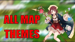 Atelier Mysterious Trilogy | All Map Themes