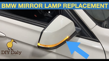 How to replace the side repeater lamp unit BMW 3 series