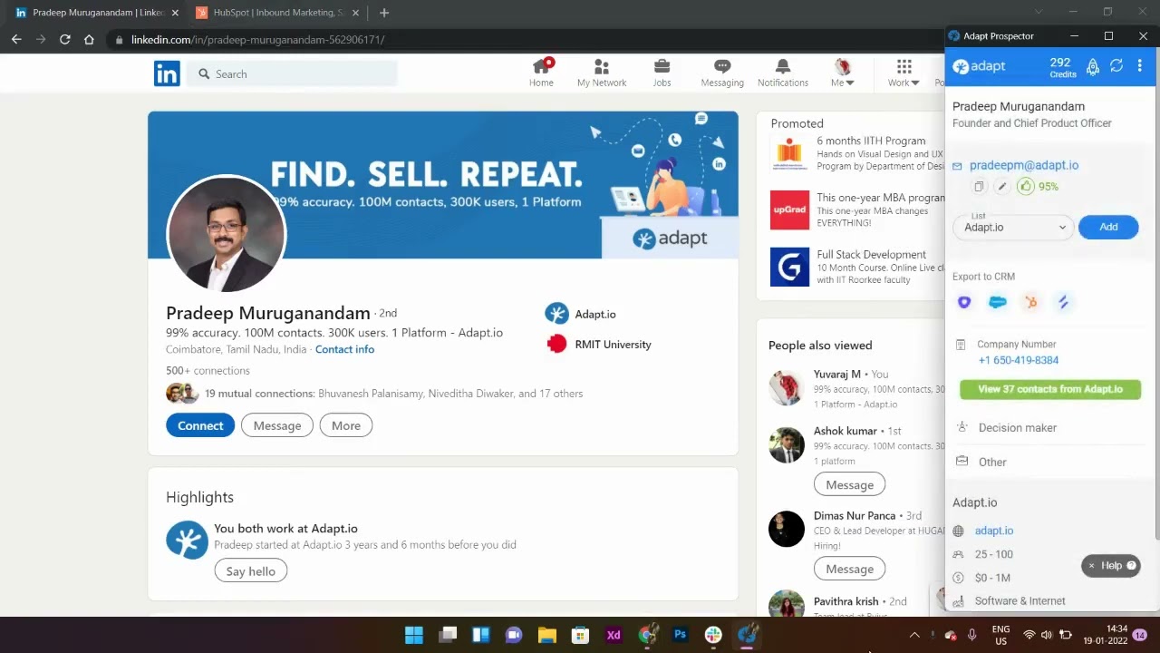 Adapt Chrome Extension