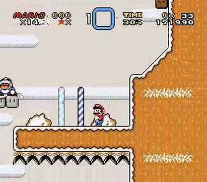 Custom SMW Level: Mountain Hike
