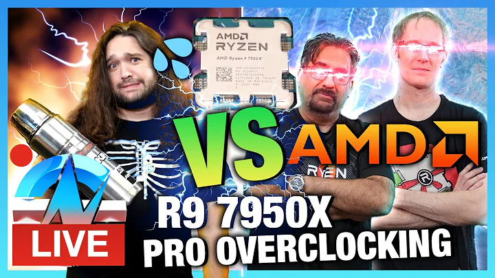 LIVE: AMD vs. GN Extreme Overclocking 7950X: Learning How to Overclock