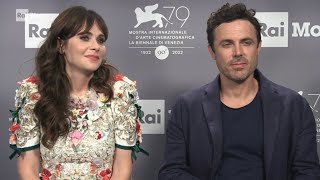 Zooey Deschanel \& Casey Affleck Interview | Dreamin' Wild | 79th Venice International Film Festival