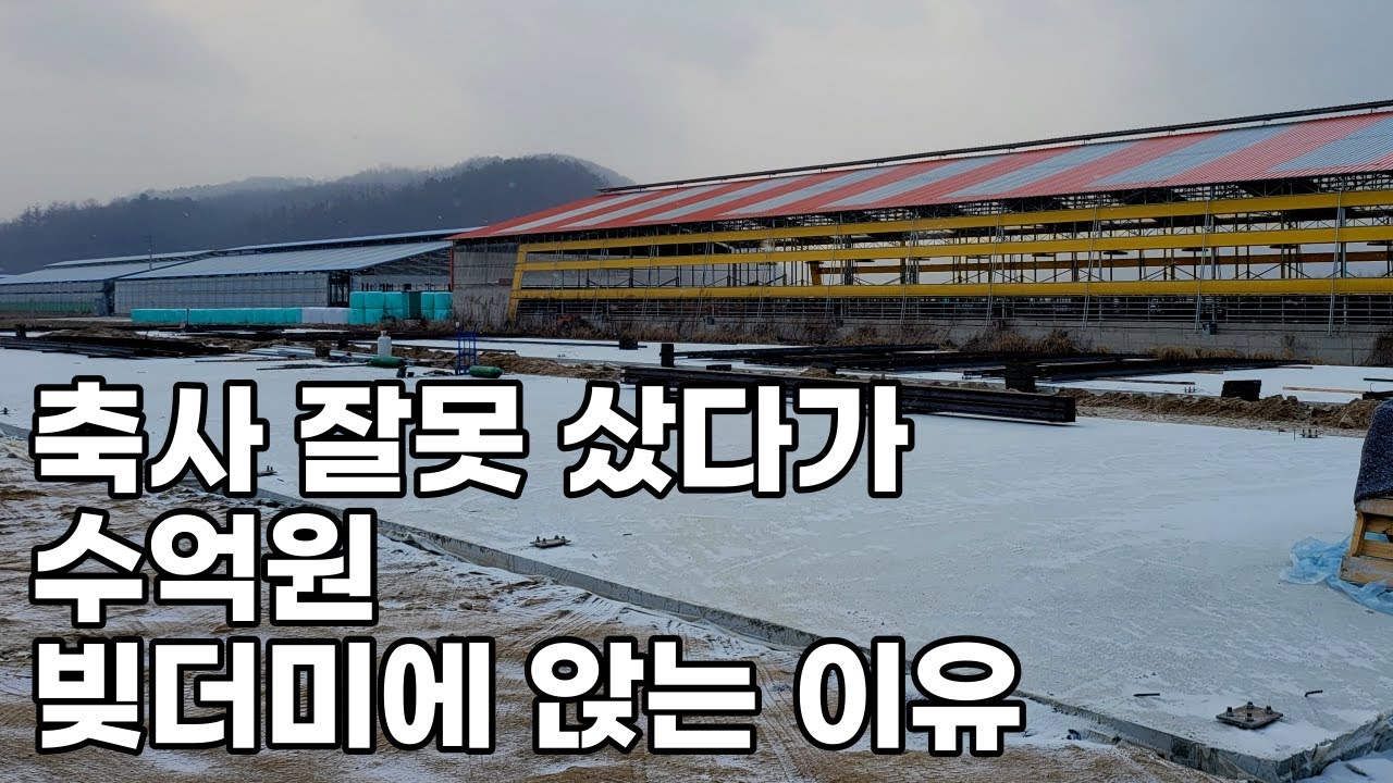 축사 경매 받기 전에 이 영상 꼭 보세요 (축사 신축, 매매)
