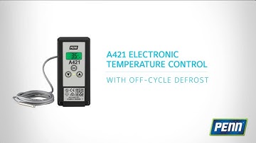 A421 Electronic Temperature Control with Off-Cycle Defrost