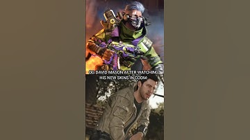 David Mason after watching his future in COD... #shorts