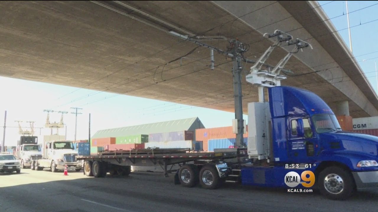 Electric Highway In Long Beach Will Reduce Emissions From BigRig