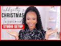 CHRISTMAS STUDIO DECORATION | LUHHSETTY&#39;S BACKGROUND RECREATION | BACKGROUND IDEAS FOR YOUTUBERS