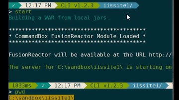 Screencast -  Running CommandBox Servers Behind IIS
