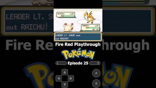 Mankey Owns LT. Surge⚡️[Pokemon Playthrough] Ep25