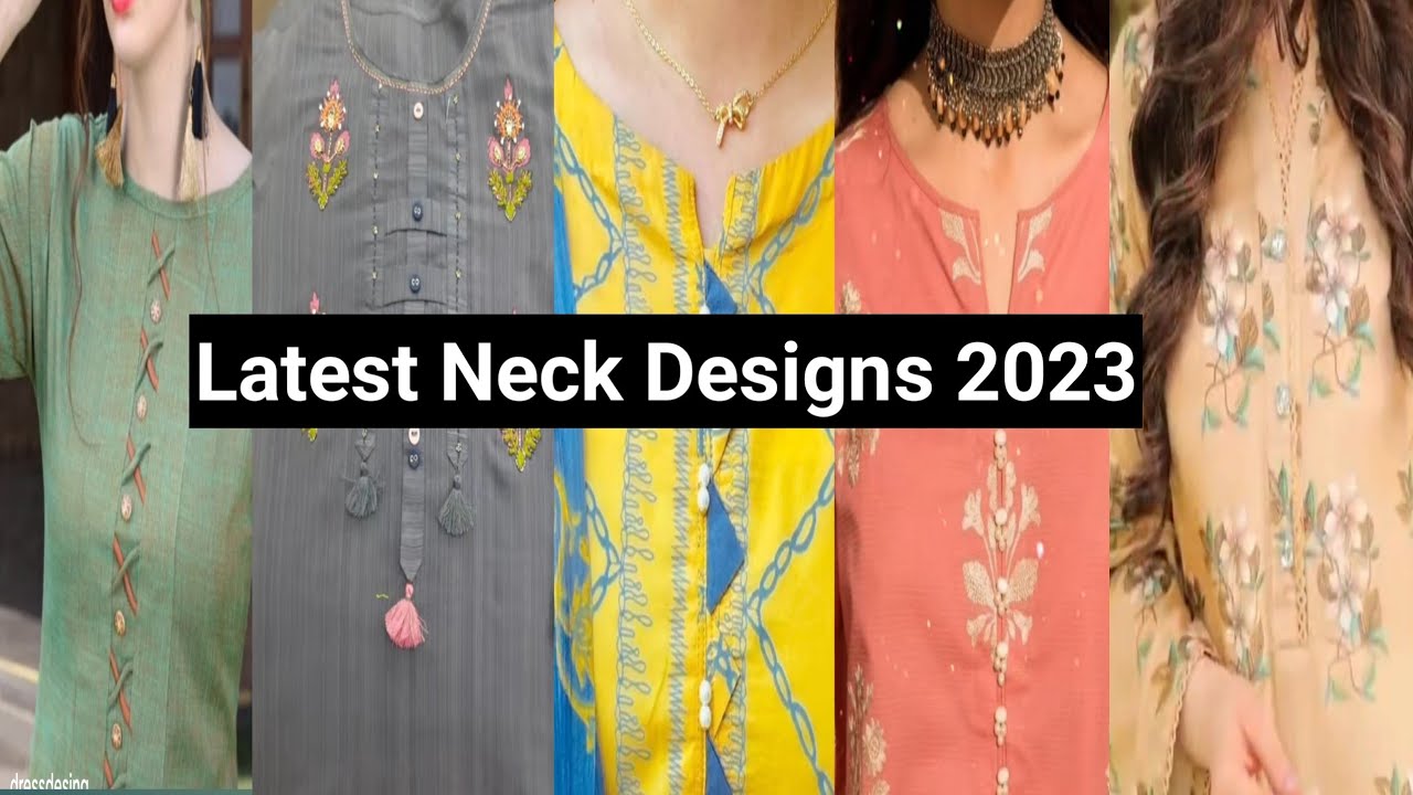 Latest Girls Neck Designs 2023 Top Neck Designs Galon K Designs