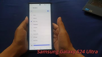 How to change the vibration pattern of your sleep mode wake-up alarm on Samsung Galaxy S24 Ultra