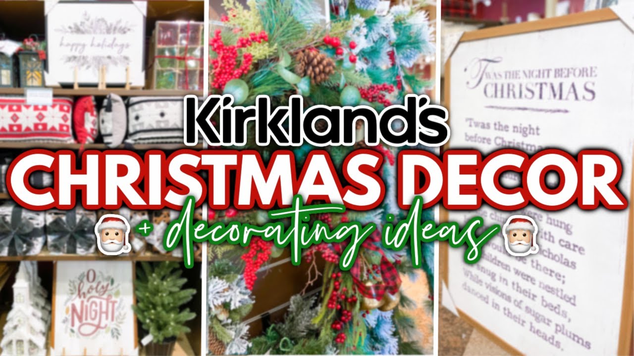 Kirklands CHRISTMAS decorations MUST HAVES 2021 | Christmas Tree ...