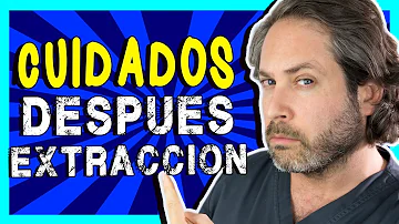 ¿Qué no debo hacer después de una extracción dental?