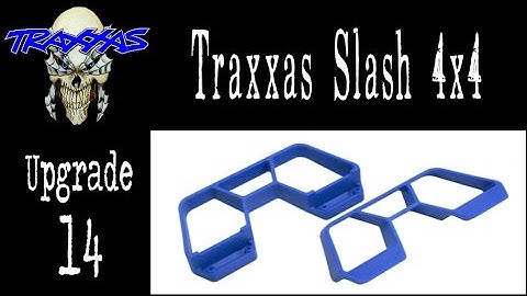Grim - Traxxas Slash 4x4 - Level 14 Upgrade - LCG RPM Nerf Bars