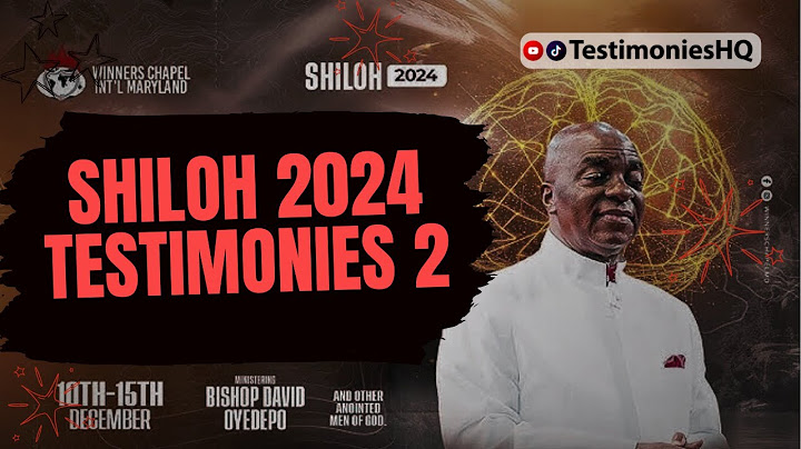 SHILOH 2024 TESTIMONIES: HOUR OF VISITATION | DAY 2 | EVER WINNING WISDOM | DECEMBER 11, 2024