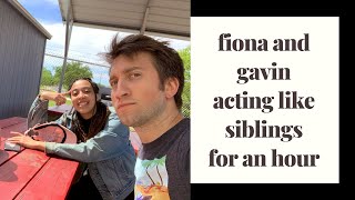 fiona and gavin acting like siblings for an hour | achievement hunter
