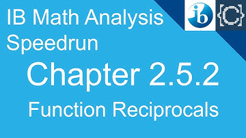 Chapter 2.5.2 | Function Reciprocals | CodingBytes IB Math Analysis Speedrun