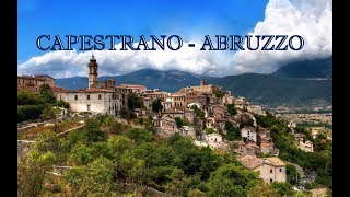 The town of Capestrano, Abruzzo