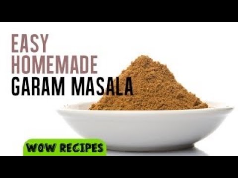 Garam Masala Recipe   Homemade Masala Recipe   Tasty Indian Recipes   #garammasala   WOW Recipes