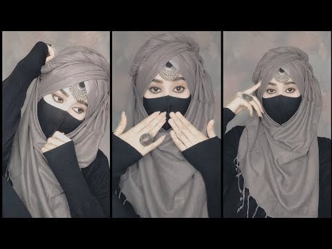 Arabic Style🔥 Trending Hijab tutorial 😍👌 #youtube #hijabtutorial  @Hijabista Jasmeen