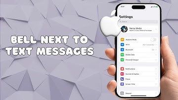 Why Is There A Bell Next To Text Messages On iPhone?
