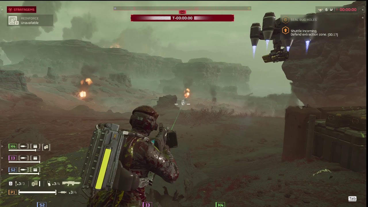 Helldivers 2: Just an old man learning to play.