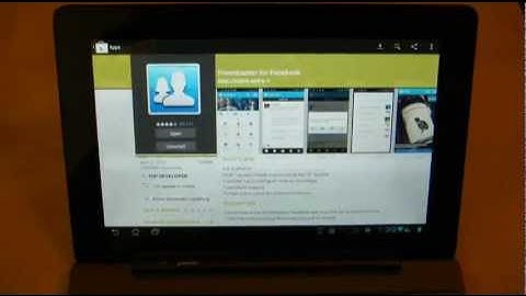 Asus Transformer Prime (TF201, TF300, TF700): Great Android Apps # 22 Friendcaster (Free)