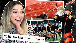 New Zealand Girl Reacts to INFERNO - CAROLINA CROWN 2015 !!