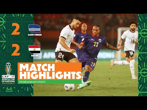 HIGHLIGHTS | Cape Verde 🆚 Egypt | ملخص مباراة كاب فيردي ومصر #TotalEnergiesAFCON2023 - MD3 - Group B