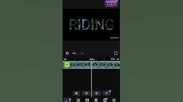 Add Video Behind Text Animation Effects | ShotCut Apps Video Editing |