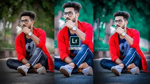 lightroom green effect photo editing tutorial lightroom background colour change preset