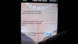 iPhone video app review | Is He Cheating screenshot 3