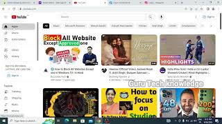 How to block Any website on your computer and laptop Website ko block kaise kare without software