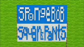 Spongebob Theme Song Minecraft English