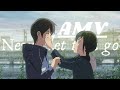 Never let this go - Tom frane (Sped Up) // Weathering with you [AMV/lyrics]